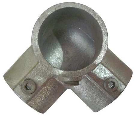 ZORO SELECT Structural Pipe Fitting, Side Outlet Elbow, Cast Iron, 0.75 in Pipe Size, 50000 lb Tensile Strength 30LW97