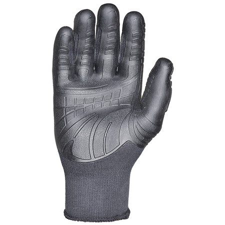 Carhartt Coated Gloves, Black, Seamless Knit A612