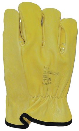 SALISBURY Elec. Glove Protector, 10, Yellow, PR LP10/10