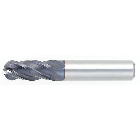 OSG Carbide End Mill, HP441, 1/2 D, 1 Cut L HP441-5000