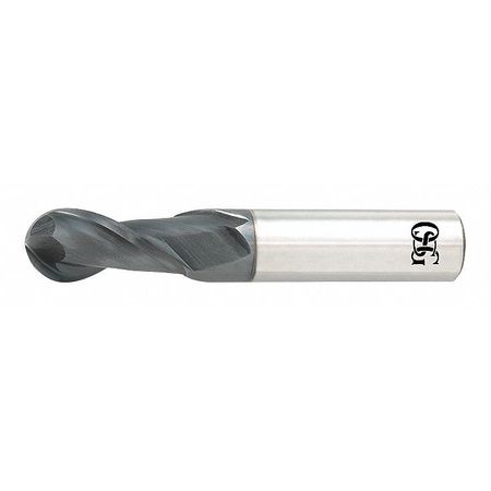 OSG Carbide End Mill, 2.0mm D, 7mm Cut HP421-0787-BN