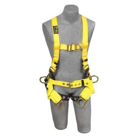 3M DBI-SALA Full Body Harness, 2XL, Repel(TM) Polyester 1107774