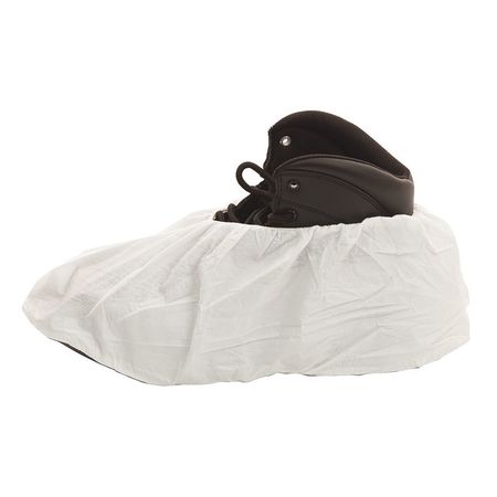 INTERNATIONAL ENVIROGUARD MicroGuard, Clean Processed Microporous Shoe Cover, Vinyl XL, PK200 CE8105CI-XL