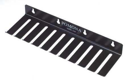 Pomona Electronics Test Lead Holder, Black, 10 Slots 4408/POM