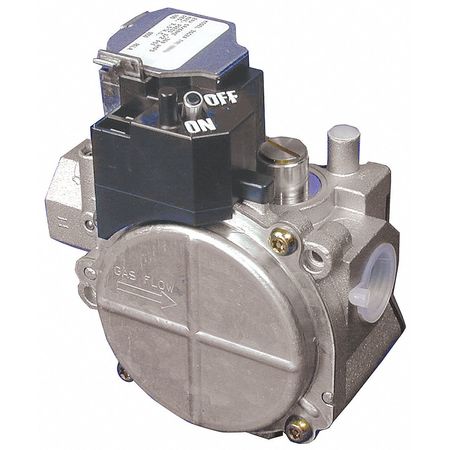White-Rodgers Gas Valve, NG/LP, Hot Surface, 24, Fast Opening, 1/2 in Inlet Size 36G22-254