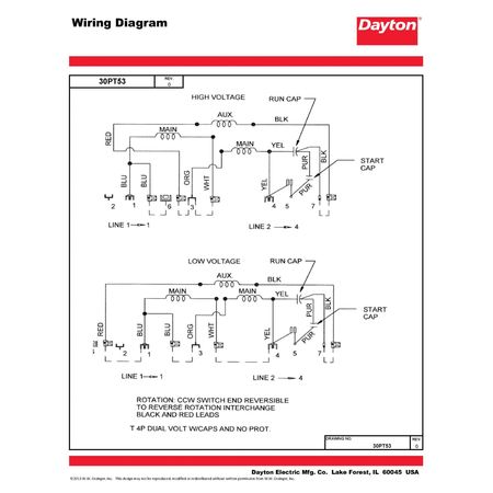 Dayton MTR, CS/CR, ODP, 1/3 HP, 1725, 56, EFF 72.4 30PT53