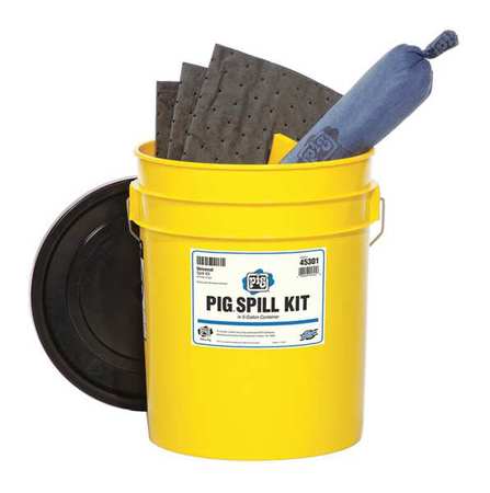 PIG Spill Kit, Universal, Yellow 45301