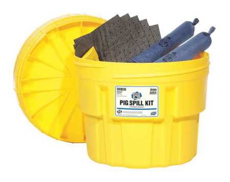 PIG Spill Kit, Universal, Yellow 45305