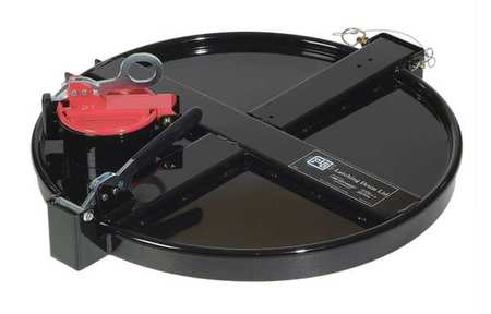 PIG PIG Vapor-Control Latching Drum Lid, Black DRM1033-BK
