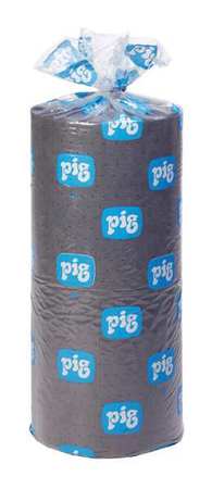 Pig Sorbents, 32 gal, 15 in x 150 ft, Universal, Gray, Polypropylene MAT2009