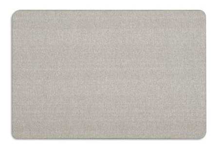 Quartet Fabric Bulletin Board 3 x 4 ft., Gray 7684G