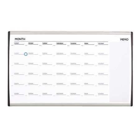 QUARTET 30"x18" Steel Magnetic Calendar Planning Board ARCCP3018