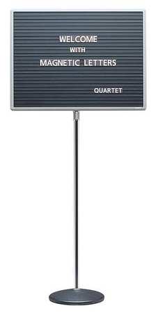 Quartet Pedestal Letter Board 24"x 18" 7921M