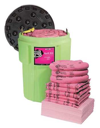 PIG Spill Kit, Chem/Hazmat, Green KIT362