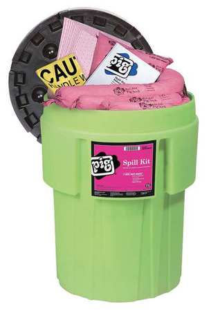 PIG Spill Kit, Chem/Hazmat, Green KIT363