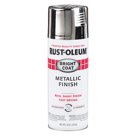 Rust-Oleum 11 oz. Gloss Chrome Spray Paint 7718830