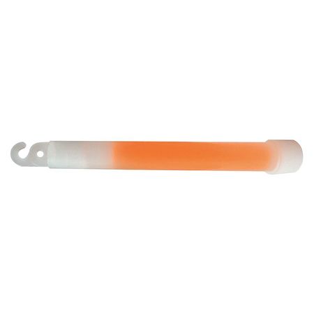 Zoro Select Lightstick, Orange, 8 hr., 6 in., PK10 30RU40