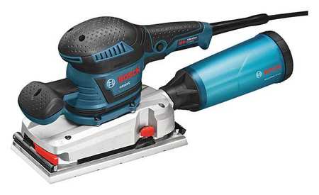 Bosch Finish Sander, 3.4A, Soft Grip, 3/32 in.dia OS50VC