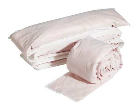 PIG Absorbent Sock, 1 gal, 2 in x 48 in, Chemical, Hazmat, Pink, Polypropylene PIG353