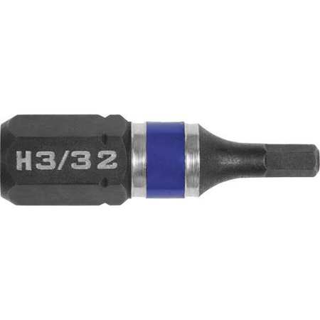 Irwin Insert Bit, 1/4", Hex, 3/32" 1899812