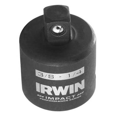 Irwin Socket Adapter, 3/8 In Sq To 1/4 In Sq 1877499