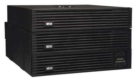 TRIPP LITE UPS System, 6kVA, 16 Outlets, Rack/Tower, Out: 120/208/240V AC , In:208/240V AC SU6000RT4UTF