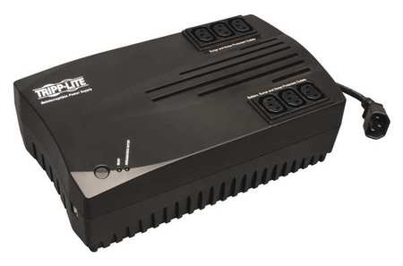 Tripp Lite UPS System, 750 VA, 6 Outlets, Desktop/Tower, Out: 220/230/240V AC , In:230V AC AVRX750U