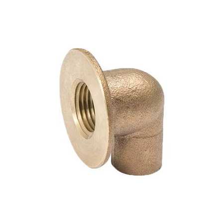 STREAMLINE 1/2" C Copper 90 Degree Flanged Sink Elbow A 03706NL