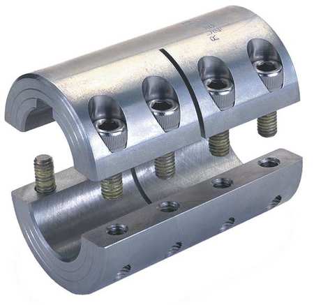 RULAND Rigid Shaft Coupling, Two Piece, 1-7/16in. SPC-23-23-SS