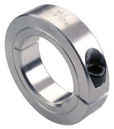 RULAND Shaft Collar, Clamp, 1Pc, 2-5/8 In, Alum CL-42-A