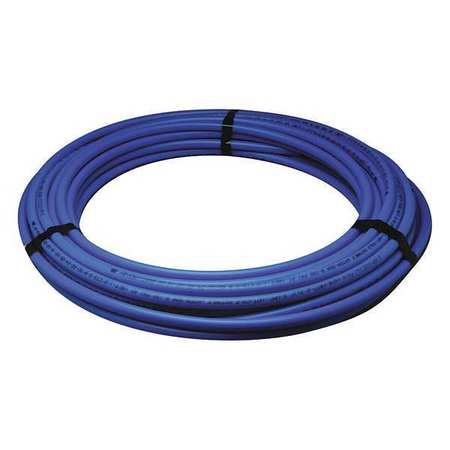 Zoro Select PEX Tubing, Blue, 1/2in Pex Size QB3PS10XBLUE