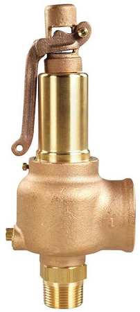 AQUATROL Safety Relief Valve, 1/2 x 3/4, 40 psi 740DC1M1K1-40