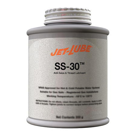 JET-LUBE Anti Seize Compound, 8 oz, Brush Top Can 12502