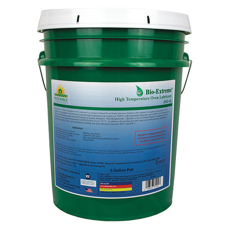 RENEWABLE LUBRICANTS Lubricant, Pail, White, 5 gal. 81924