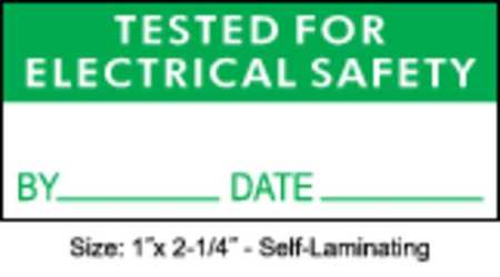 STRANCO Inspection Label, ENG, Maintenance, PK225, TCSL3-21016 TCSL3-21016