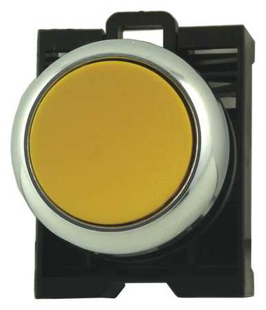 EATON Push Button operator, 22 mm, Yellow M22M-DR-Y