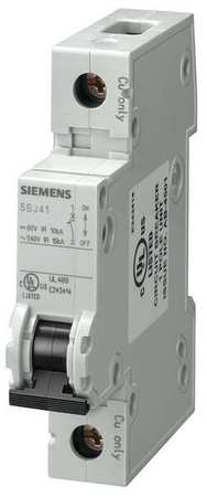 SIEMENS IEC Miniature Circuit Breaker, 5SJ4 Series 16A, 1 Pole, 240V AC, D Curve 5SJ41168HG40