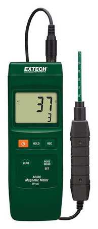 EXTECH AC/DC Magnetic Meter, 50/60 Hz, LCD MF100
