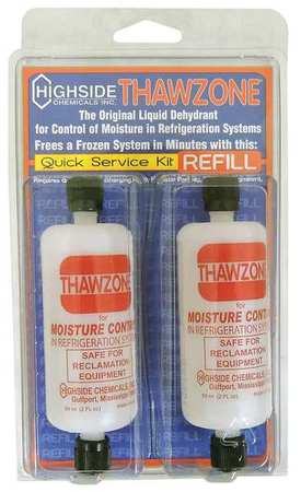 HIGHSIDE CHEMICALS Thawzone Liquid Deydrant Quick Rfl, 2 oz. HS17022