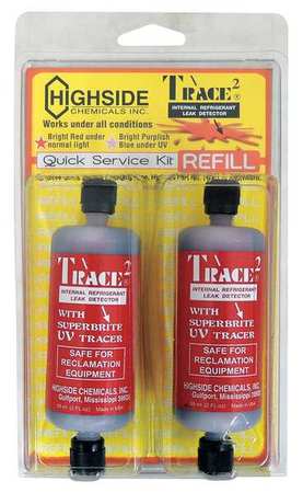 HIGHSIDE CHEMICALS Trace2 Red Penetrant Dye Refill, PK2 HS21022