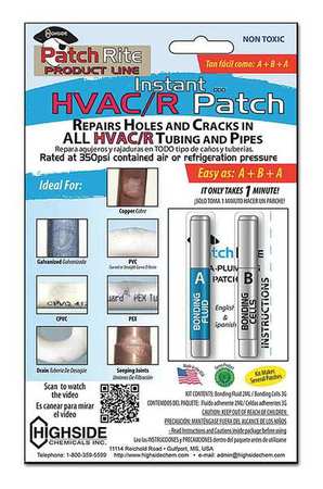 Highside HVAC Instant Patch Repair Kit, 0.5 oz. HS32032