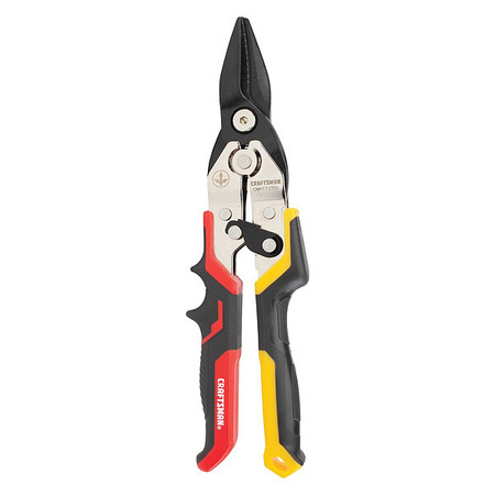 Craftsman Straight Cut Aviation Snips, 12" L, 22 ga CMHT73756