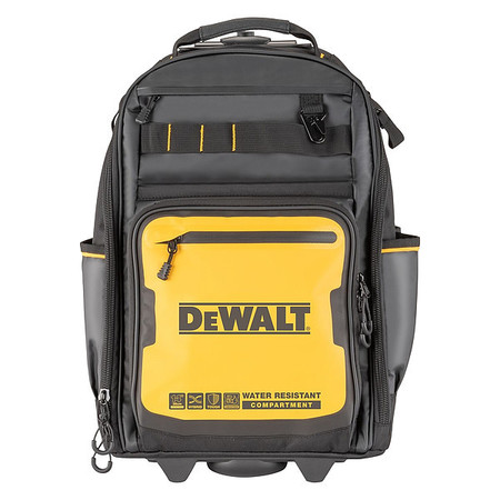 DEWALT Tool Bag, Tool Bag, Yellow, Fabric, 46 Pockets DWST560101