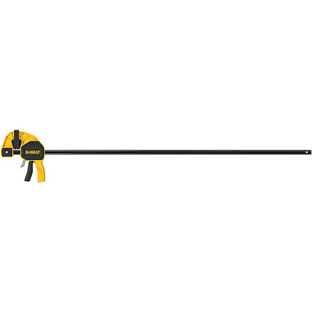 DEWALT 50" Bar Clamp, Nylon Handle and 3 3/4 in Throat Depth DWHT83188