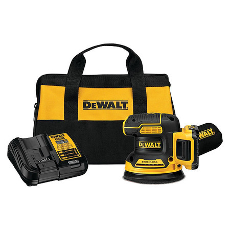 Dewalt Cordless Orbital Sander, 1,200 OPM, 2.0 Ah DCW210D1