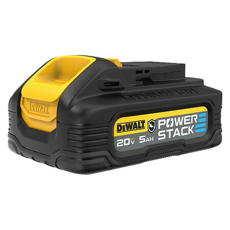 DEWALT Battery, 5 Ah Capacity, 20V, 1.5 lb DCBP520G