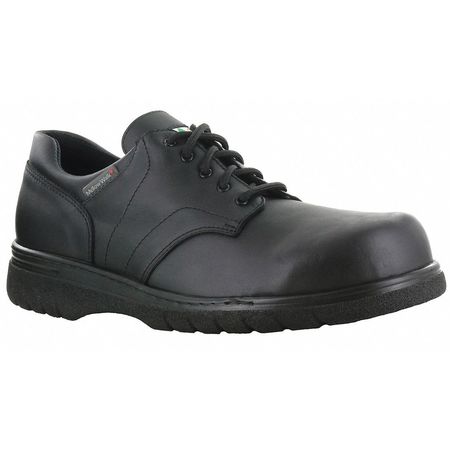 MELLOW WALK Safety Shoe, Men Dress, Blk, 8Sz, 4E Wide, PR 500089