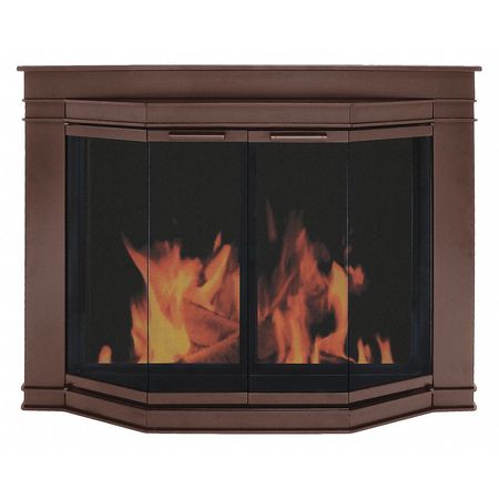 Pleasant Hearth Glacier Bay Firescreen, Oil Rubbed Brz, M GL-7701