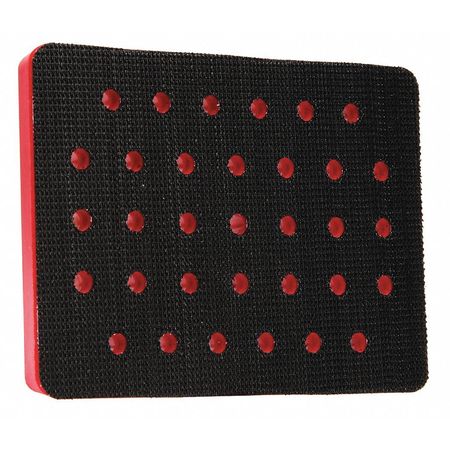 3M Cln Sndng Pad 20435, 3inx4inx1/2in 33Holes Red Foam, 10/pk 20435