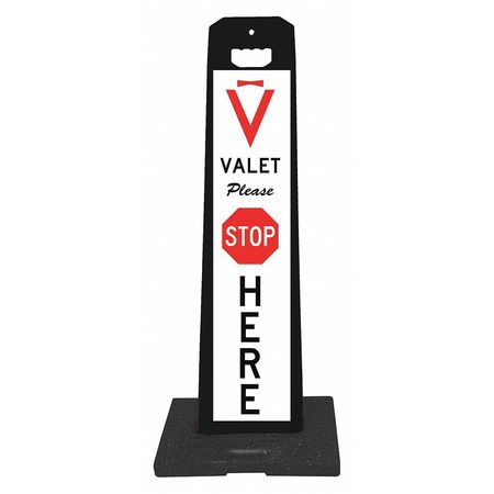 PLASTICADE Panel, Vertical, Valet Stop 4100-BK-PARK6